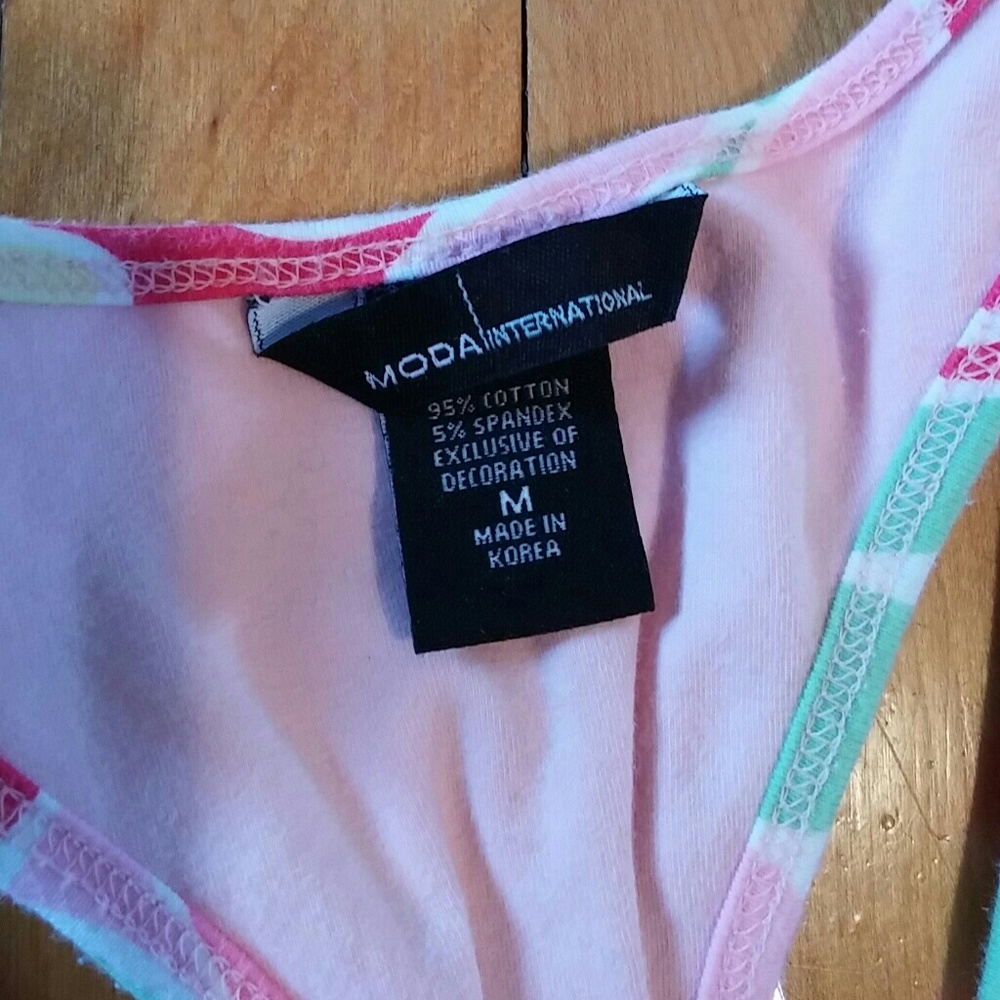 Moda International Racerback Tank Top - Picture 4 of 5